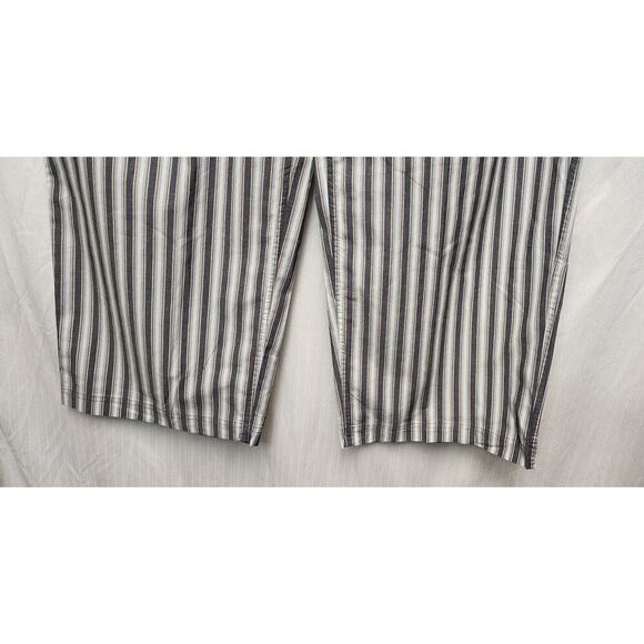 CREMIEUX LOUNGWEAR PLAID GRAY/BLUE ELASTIC DRAWSTRING PAJAMA PANTS SIZE XL - Picture 5 of 6